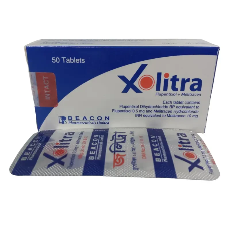 Pack Image: Xolitra 0.5 mg Tablet (5 x 10)