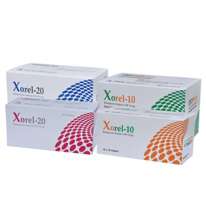 Pack Image: Xorel 10 mg Tablet (10 x 10)
