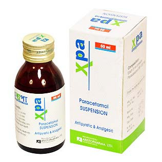 Pack Image: Xpa 120 mg Suspension (60 ml bottle)