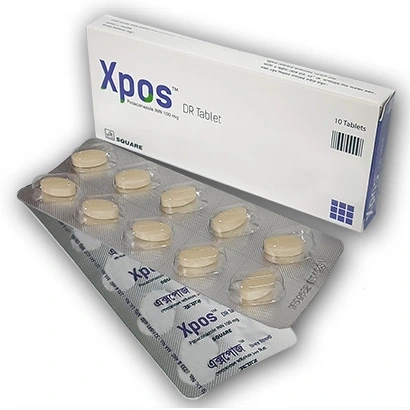 Pack Image: Xpos 100 mg Tablet (1 x 10)