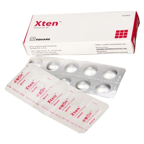 Pack Image: Xten 20 mg Tablet (3 x 10)