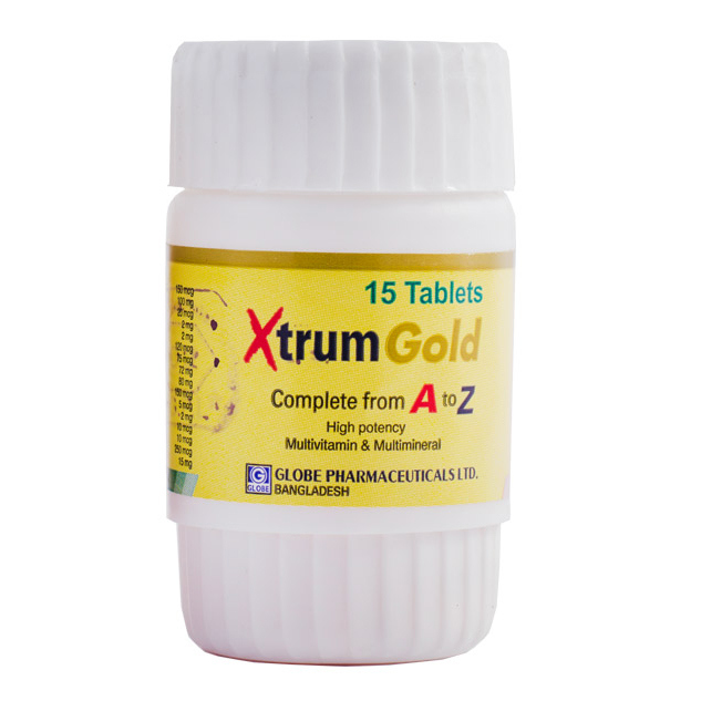 Pack Image: Xtrum Gold  Tablet (1 x 15)