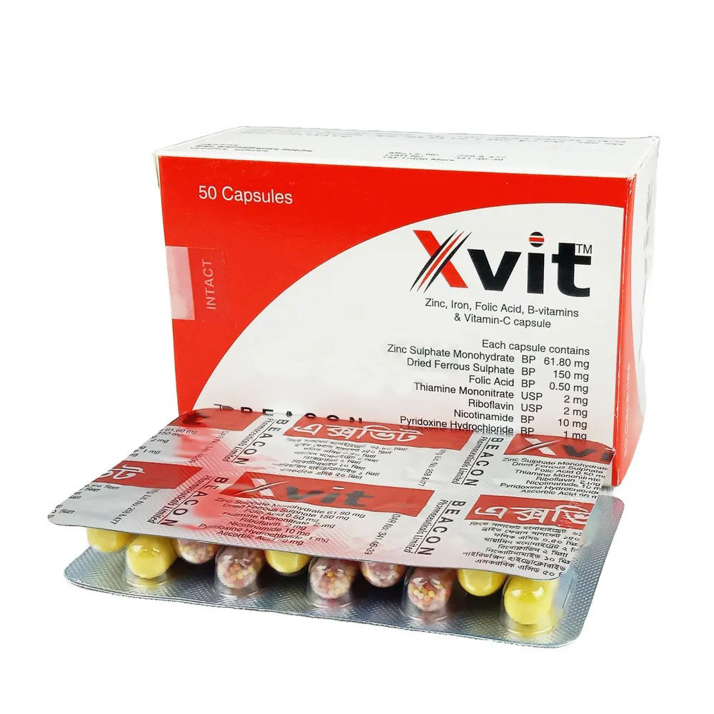 Pack Image: Xvit Capsule (5 x 10)