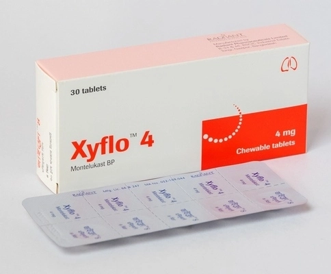 Pack Image: Xyflo 4 mg Chewable Tablet (3 x 10)