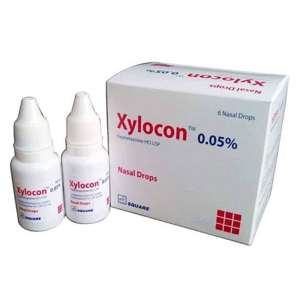 Pack Image: Xylocon 0.05% Nasal Drop (10 ml drop)