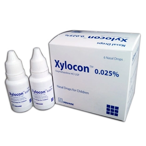 Pack Image: Xylocon 0.025% Nasal Drop (10 ml drop)