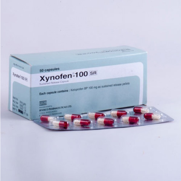 Pack Image: Xynofen SR 100 mg Capsule (5 x 10)