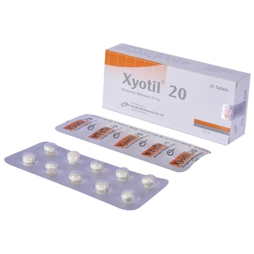 Pack Image: Xyotil 20 mg Tablet (3 x 10)