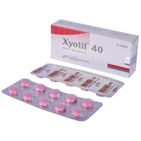 Pack Image: Xyotil 40 mg Tablet (3 x 10)