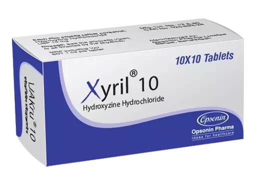 Pack Image: Xyril 10 mg Tablet (10 x 20)