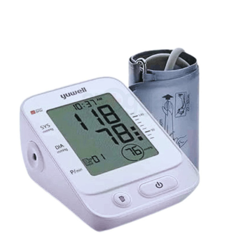 Pack Image: Yuwell (YE660E) Digital blood BP Monitor Device (Each device)