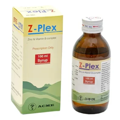 Pack Image: Z-Plex Syrup (100 ml bottle)