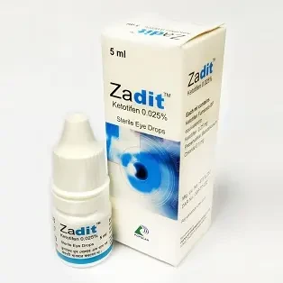 Pack Image: Zadit 0.025% Eye Drop (5 ml drop)