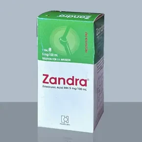 Pack Image: Zandra 5 mg Injection (100 ml bottle)