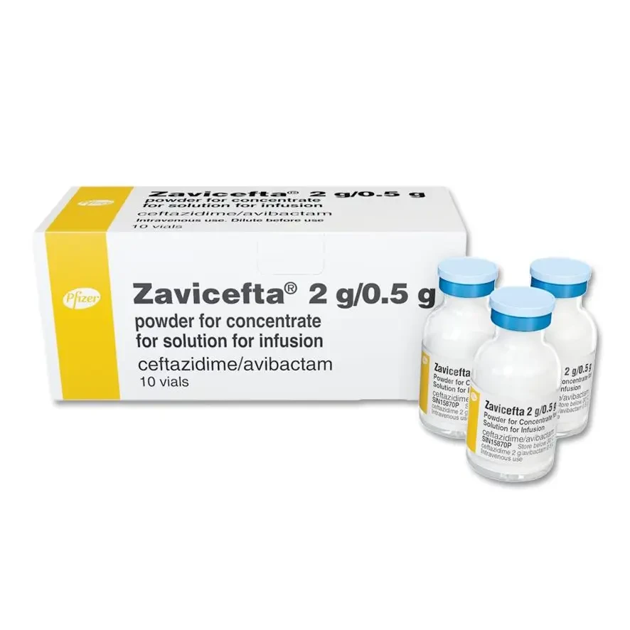 Pack Image: Zavicefta (2 gm Injection (2.5 gm vial)