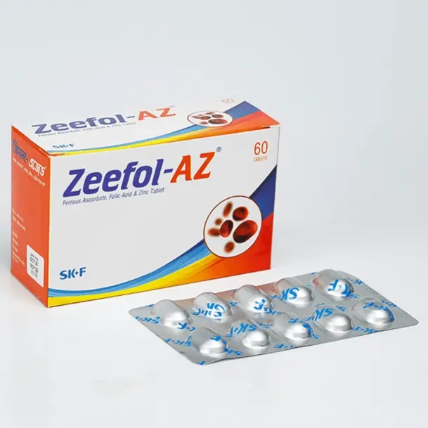 Pack Image: Zeefol AZ Tablet (6 x 10)