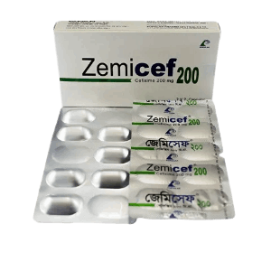 Pack Image: Zemicef 200 mg Capsule (2 x 7)