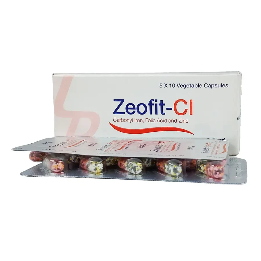 Pack Image: Zeofit-CI 50 mg Capsule (5 x 10)