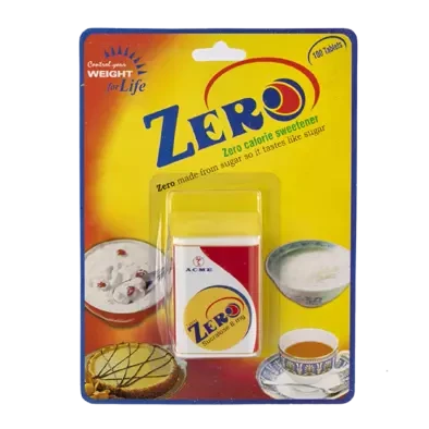 Pack Image: Zero 8 mg Tablet (1 x 100)