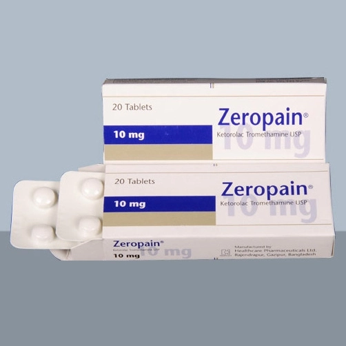 Pack Image: Zeropain 10 mg Tablet (3 x 10)