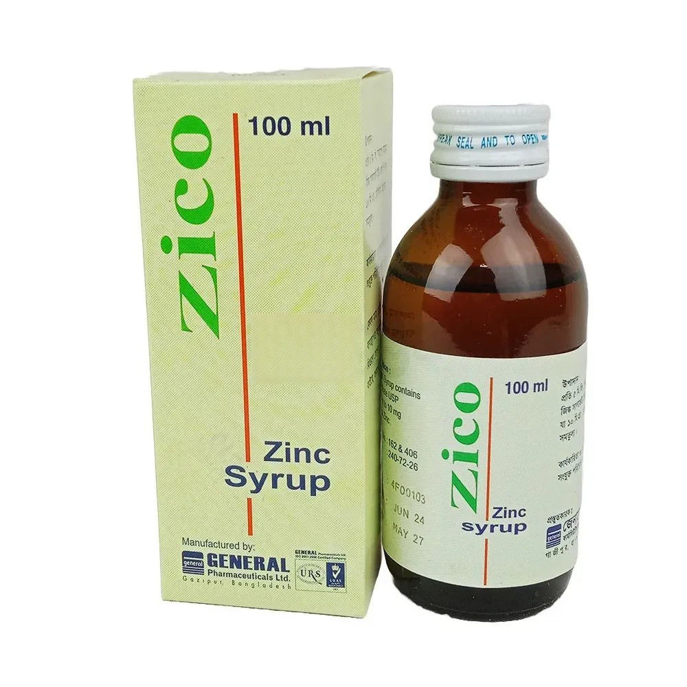 Pack Image: Zico 10 mg Syrup (100 ml bottle)