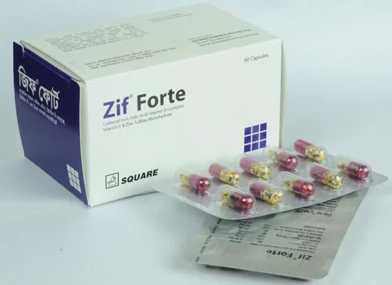 Pack Image: Zif Forte  Capsule (6 x 10)