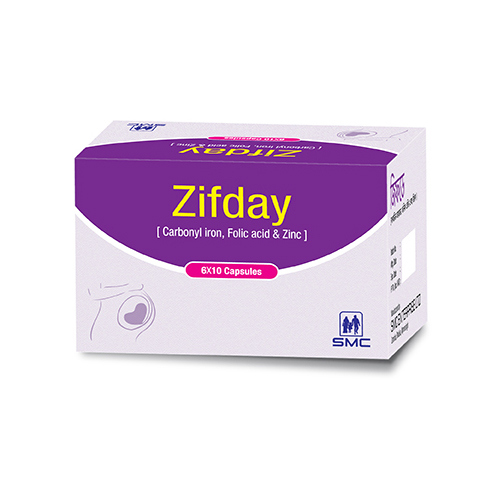 Pack Image: Zifday 50 mg Capsule (6 x 10)