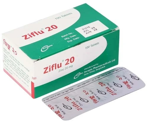 Pack Image: Ziflu 20 mg Tablet (10 x 10)
