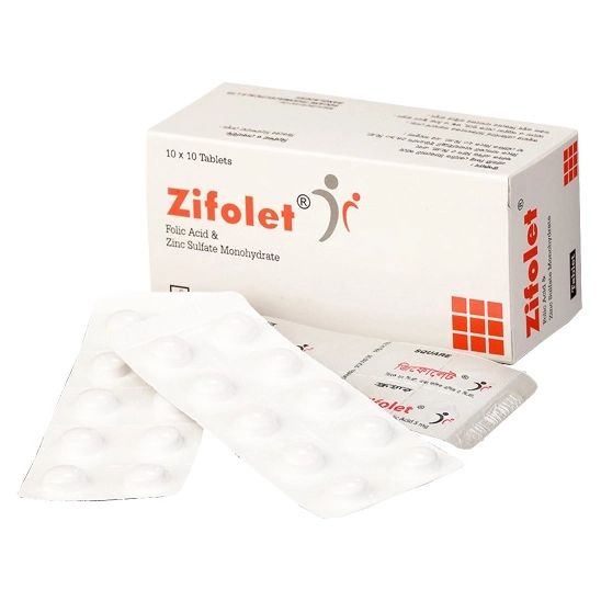 Pack Image: Zifolet 5 mg Tablet (10 x 10)
