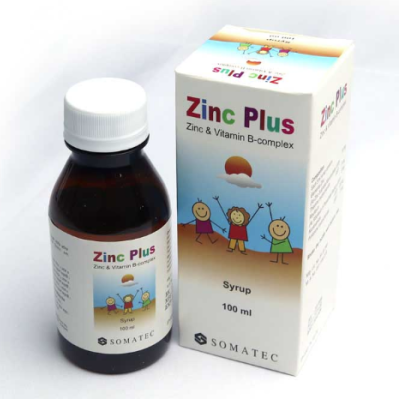Pack Image: Zinc Plus Syrup (100 ml bottle)