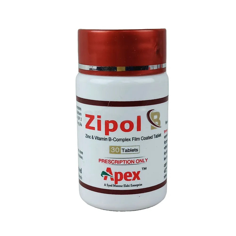 Pack Image: Zipol-B  Tablet (1 x 30)