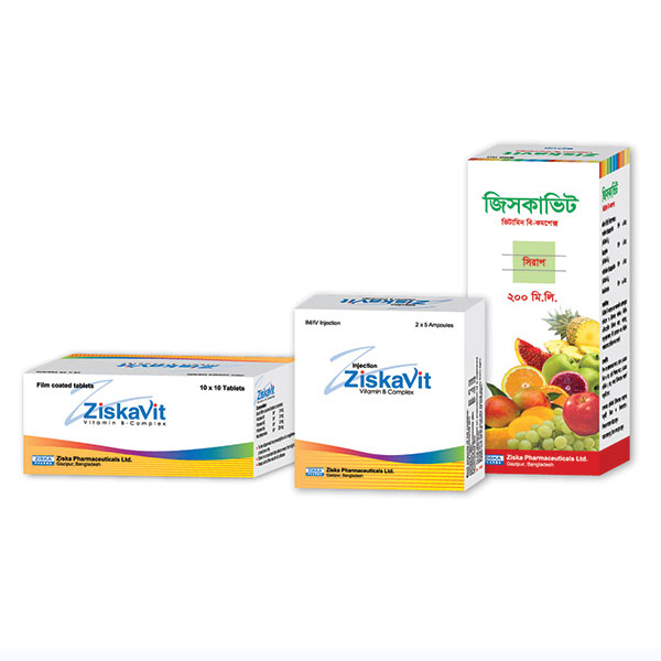 Pack Image: Ziskavit 5 mg Tablet (10 x 10)