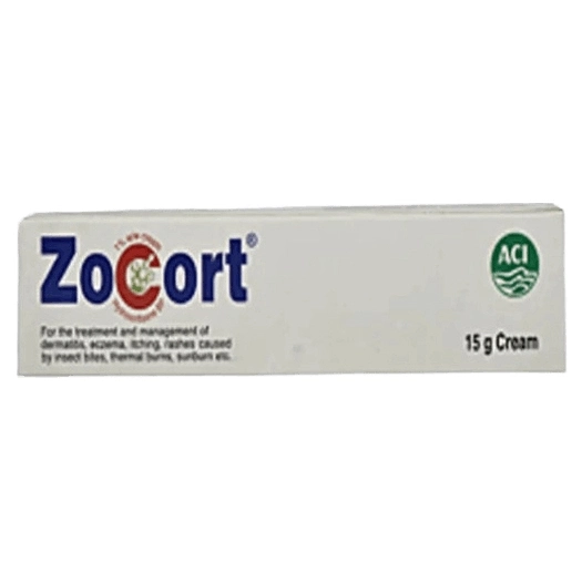 Pack Image: Zocort 1% Cream (15 gm tube)