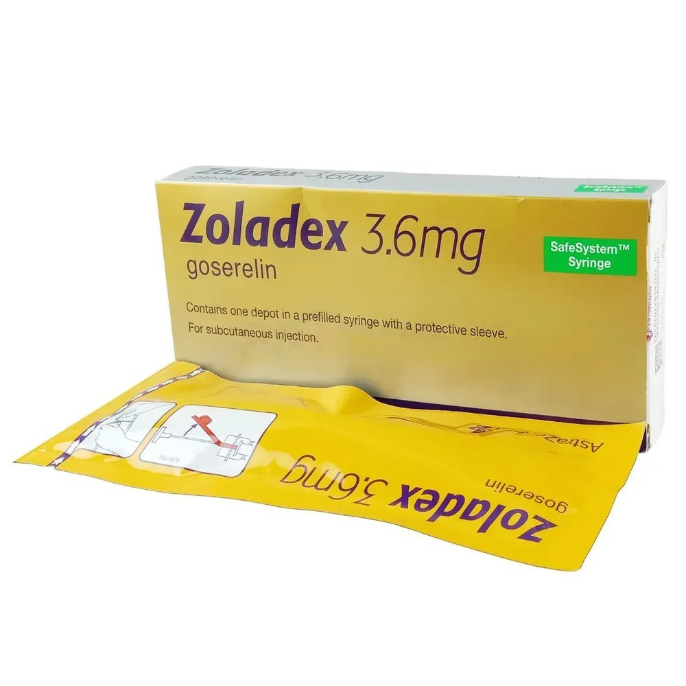 Pack Image: Zoladex 3.6 mg Injection (3.6 mg pre-filled syringe)