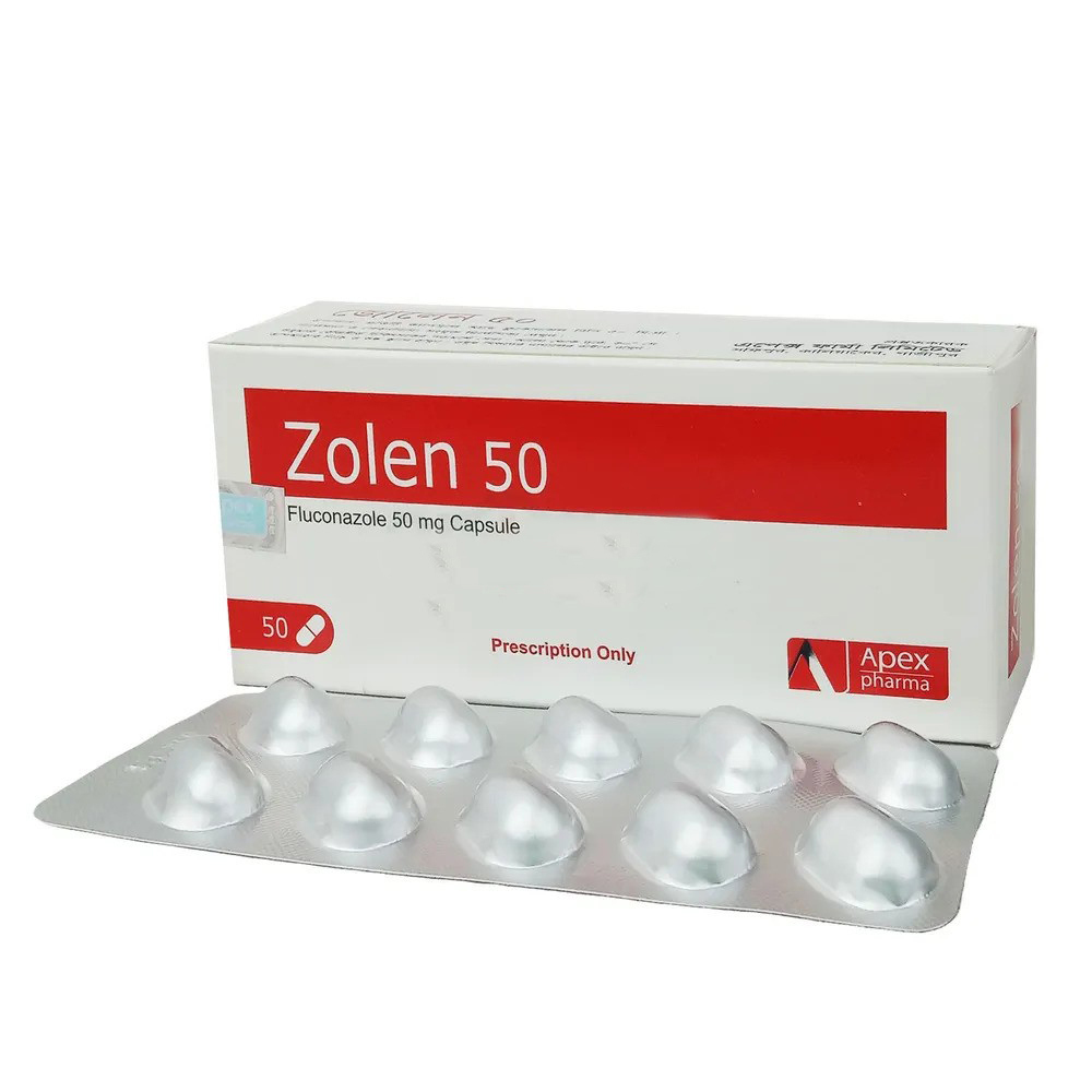 Pack Image: Zolen 50 mg Capsule (5 x 10)