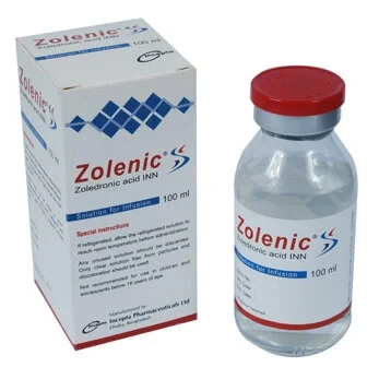 Pack Image: Zolenic 5 mg Injection (100 ml bottle)