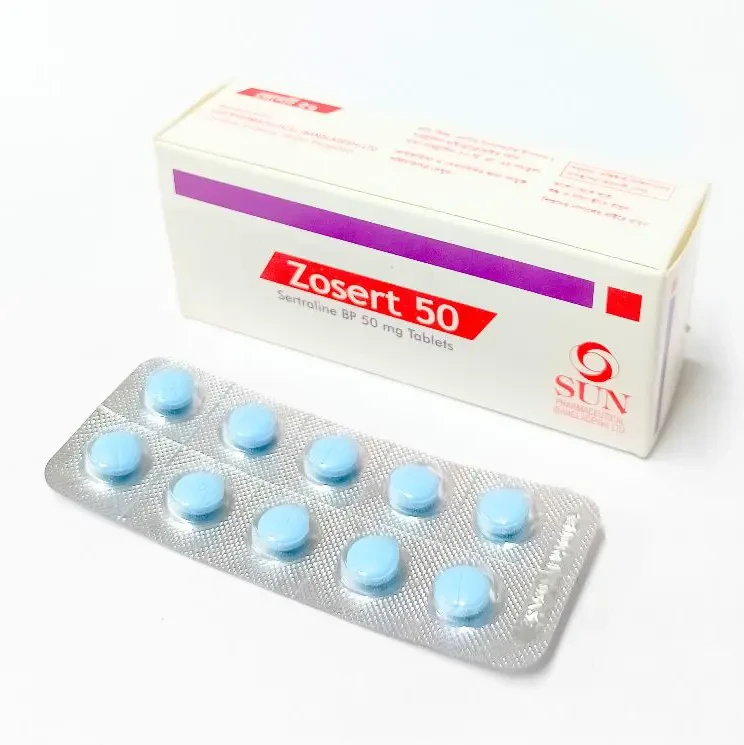 Pack Image: Zosert 50 mg Tablet (5 x 10)