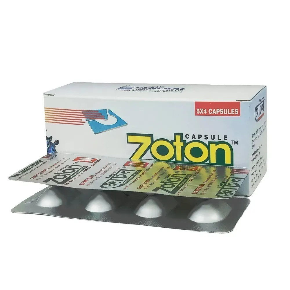 Pack Image: Zoton 30 mg Capsule (5 x 4)