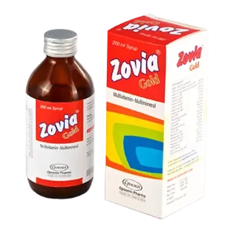 Pack Image: Zovia Gold Syrup (200 ml bottle)