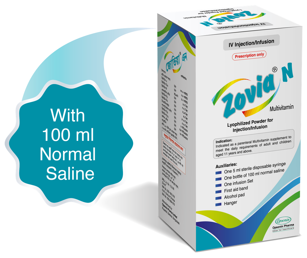 Pack Image: Zovia N  Injection (100 ml vial)