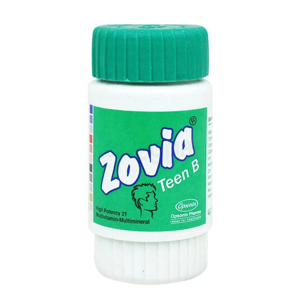 Pack Image: Zovia Teen B Tablet (1 x 30)