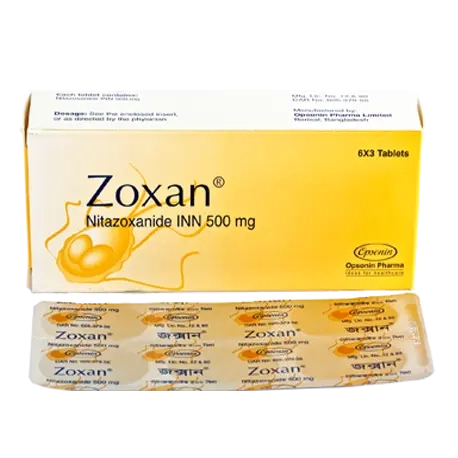 Pack Image: Zoxan 500 mg Tablet (5 x 10)