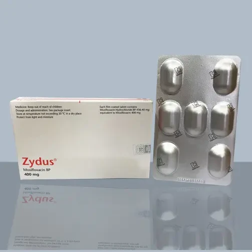 Pack Image: Zydus 400 mg Tablet (2 x 7)