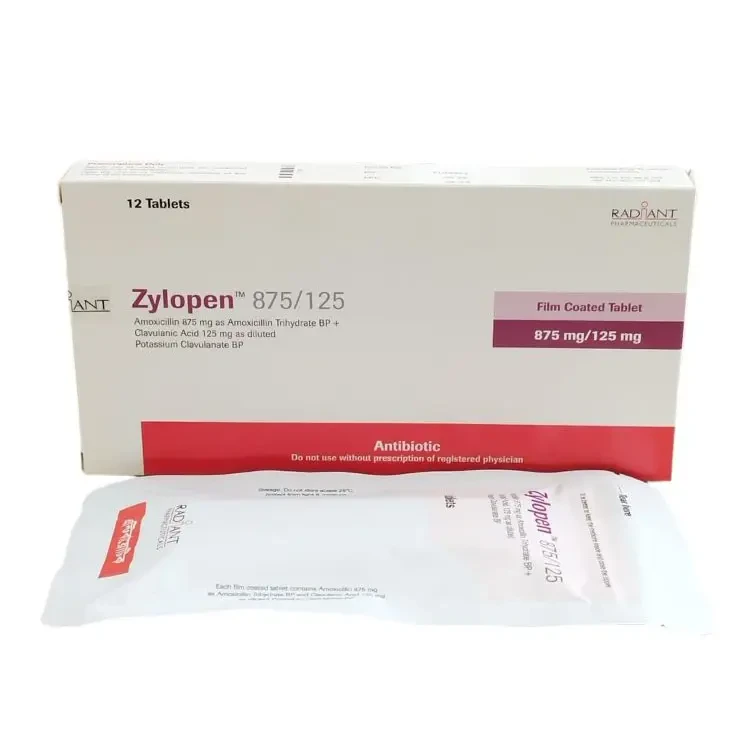 Pack Image: Zylopen 875 mg Tablet (2 x 6)