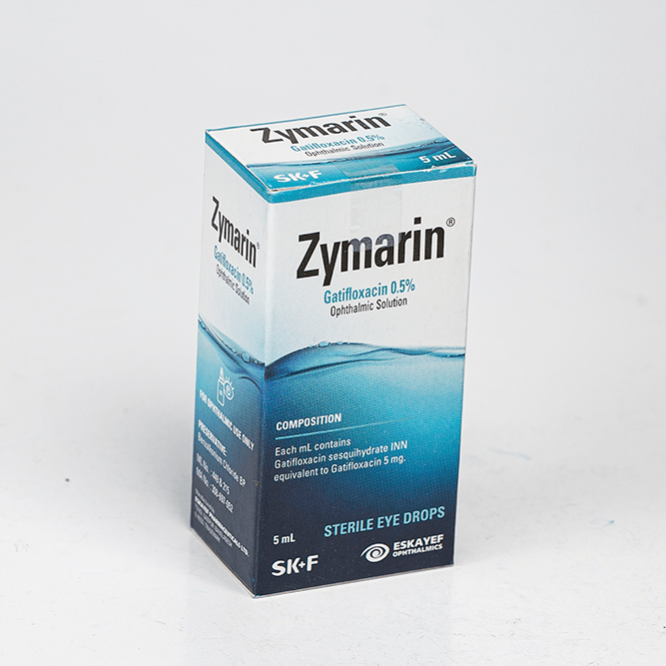 Pack Image: Zymarin 0.5% Eye Drop (5 ml drop)