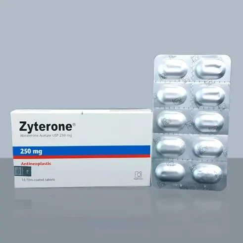Pack Image: Zyterone 250 mg Tablet (1 x 10)