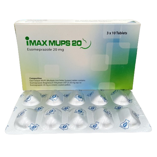 Pack Image: iMAX MUPS 20 mg Tablet (3 x 10)